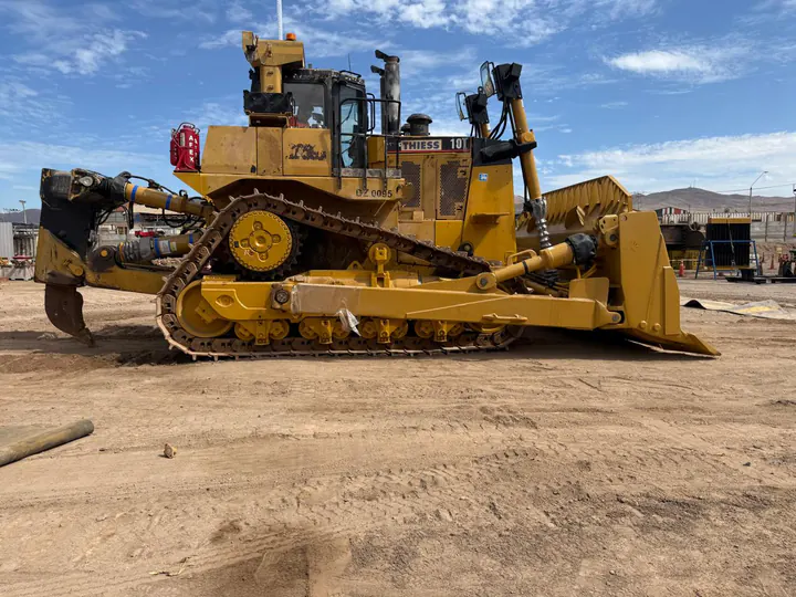 Bulldozer en operación